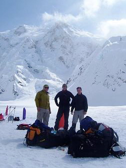 Kahiltna Base Camp - Mt. Hunter in the background