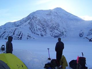 Looking up at Foraker
