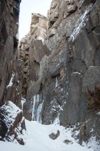 Looking up The Green Chasem