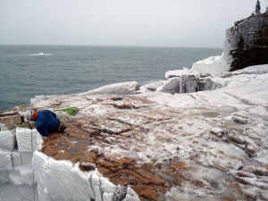 Acadia national park - Spray Ice 1