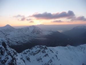 From the top of the West Buttress 