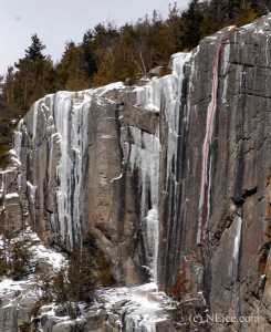 The Upper Washbowl Cliff 1-18-16 / Doug Millen