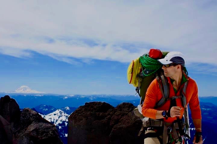 Layering - Using quarter zip synthetic base layers on the Kautz Glacier, Mt Rainier.