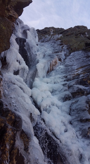 pinnacle gully up close