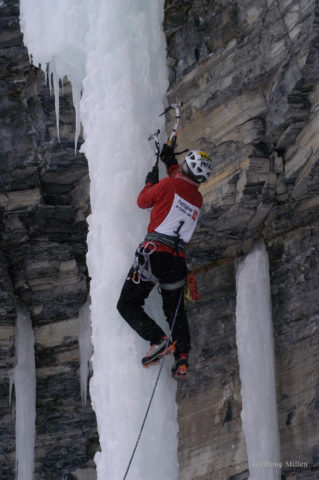 Guy Lacelle at Festiglace. Photo Doug Millen